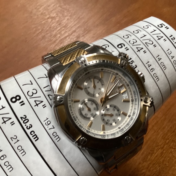 Guess Two Tone Men’s Watch Waterpro Collection Model U18507G1 - Picture 13 of 14